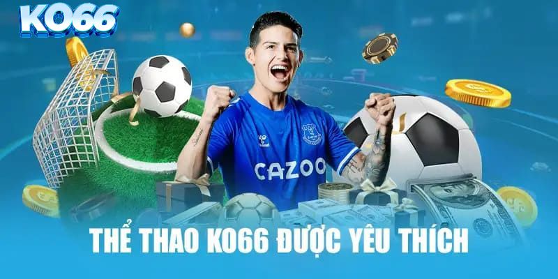 Các môn thể thao được yêu thích tại KO66